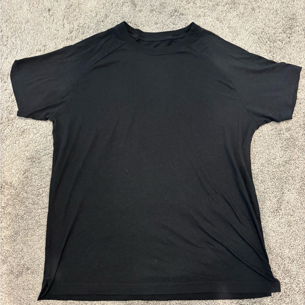 ALO Yoga Black Short Sleeve Tee